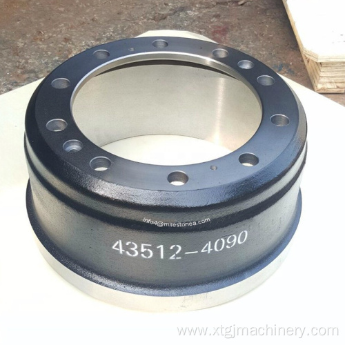 Truck Brake Drum for Hino 43512-4090